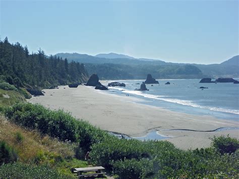 Beach at Port Orford: Port Orford Heads State Park, Oregon