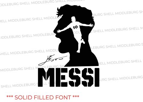 Messi Svg Lionel Messi Digital Art Football Soccer Leo - Etsy Australia