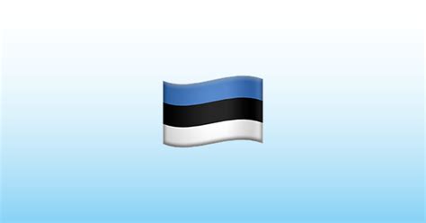 Flag: Estonia Emoji 🇪🇪