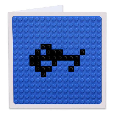 Awareness Rune Pixel Art Build-On Greeting Card | BRIK