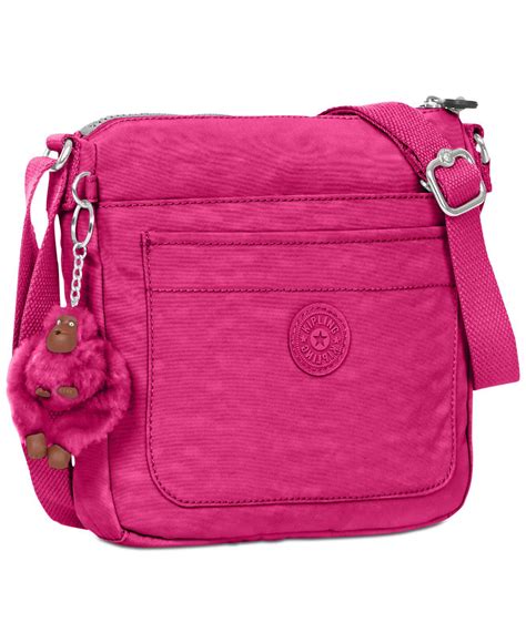 Kipling Synthetic Sebastian Crossbody (geometric Bliss) Cross Body Handbags in Pink - Lyst