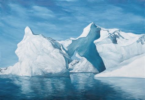 Iceberg Oil Painting By Natalia Marinych | absolutearts.com