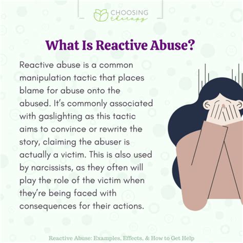 What Is Reactive Abuse?