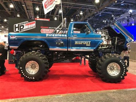 BIGFOOT 1 at the 2017 SEMA Show in Las Vegas. Photo Credit: Chris Gibson | Monster trucks ...