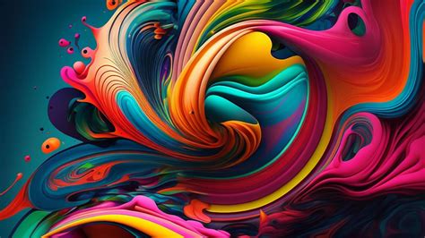 3D Texture Colorful Abstract Background for Desktop Wallpaper Image ...