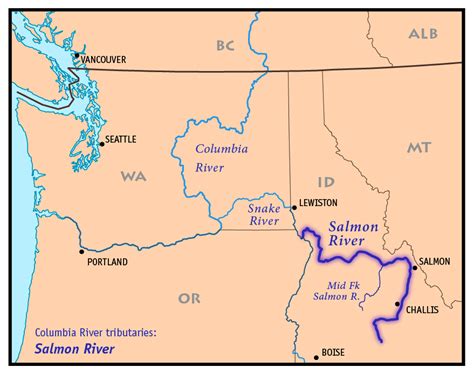 Snake River Map