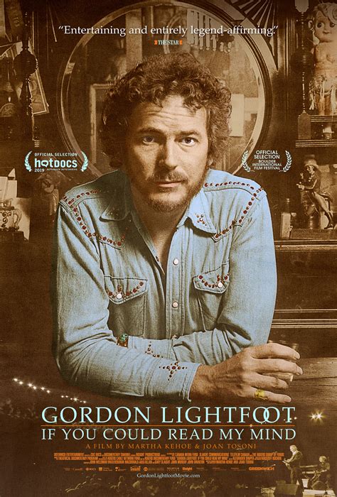 ‘Gordon Lightfoot: If You Could Read My Mind’ Out This Summer | Grateful Web