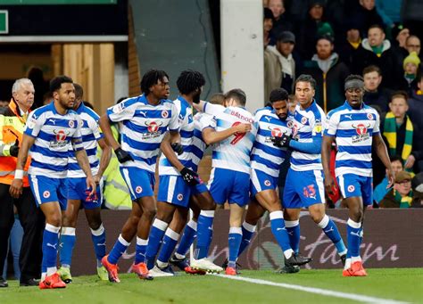 Incredible scenes as Reading FC battle back to steal a point at Norwich ...