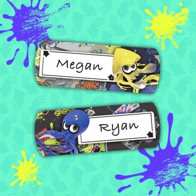 Download & Print These Splatoon 3 Inspired Labels! - Play Nintendo.