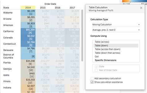 Tableau Table Calculations Examples | Cabinets Matttroy