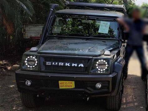 Force Gurkha 5-door Export Model Spied Before Launch In India - ZigWheels