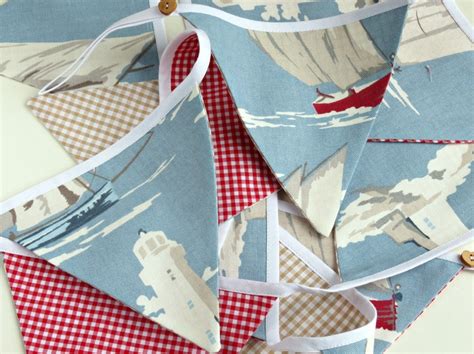 marine bunting | Bunting, Quilts, Gift wrapping