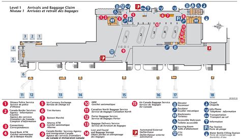 Ottawa Airport Map