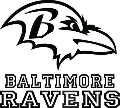 Baltimore Ravens Football Logo & Name Custom Vinyl by VinylGrafix | Ravens football, Baltimore ...