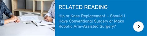 Mako Hip & Knee Surgery - Risks & Rewards | Carrothers Orthopaedics