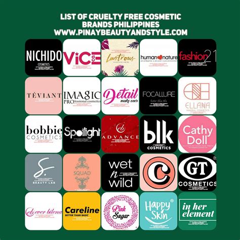 25 Cruelty-Free Cosmetic Brands Philippines 2021 #CrueltyFreePh #CrueltyFreeBeauty # ...