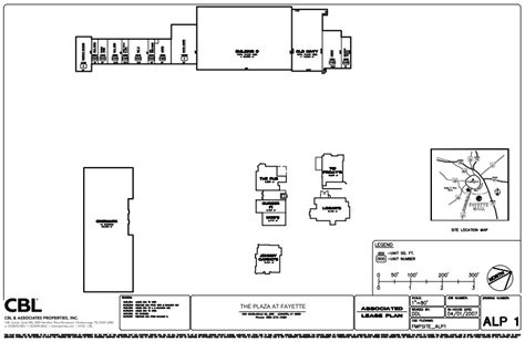 Directory Fayette Mall Map