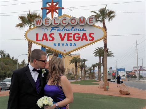 one of our after wedding shots at the welcome to las vegas sign! | Las ...