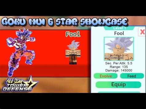 (ASTD) GOKU MUI 7 STAR SHOWCASE! - YouTube