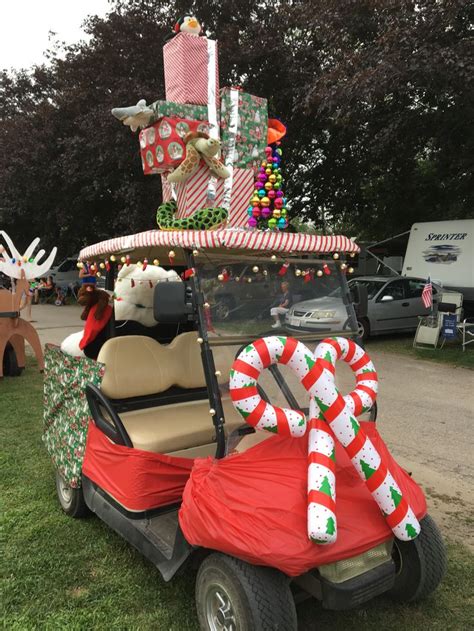 Christmas in July at Strawberry Park | Christmas golf, Golf cart decorations, Christmas parade ...