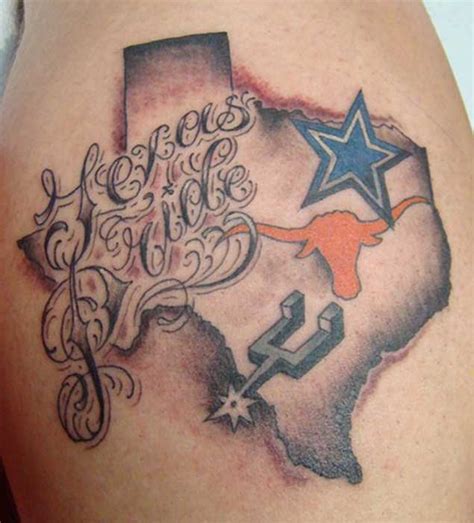 70 Sensational State of Texas Tattoos - TattooBlend