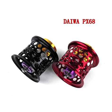 1pcs/lot DIY spool (non original) fishing reel spool for DAIWA PX68 PIXY CUSTOM HONEYCOMB ...