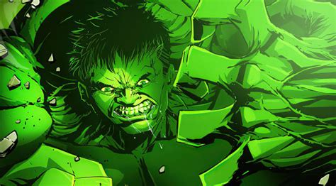 Angry Hulk Illustration Wallpaper, HD Superheroes 4K Wallpapers, Images and Background ...