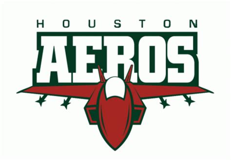 Houston Aeros hockey logo from 2004-05 at Hockeydb.com