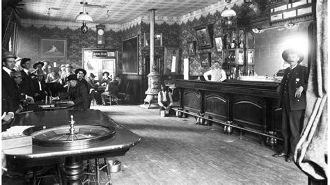 Interior view of the Cosmopolitan, Telluride, Colorado, a saloon and ...