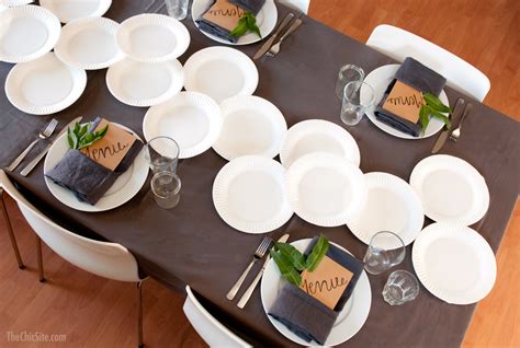 Easy Table Setting Ideas - Rachel Hollis