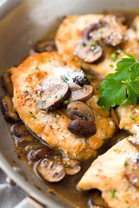 Easy Chicken Marsala Recipe with Mushrooms | Jessica Gavin