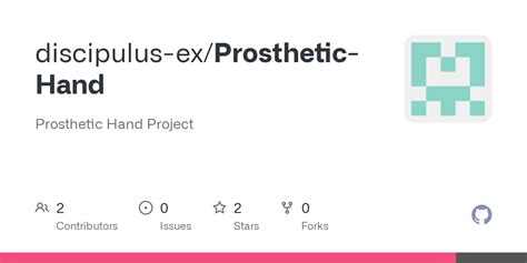 GitHub - discipulus-ex/Prosthetic-Hand: Prosthetic Hand Project