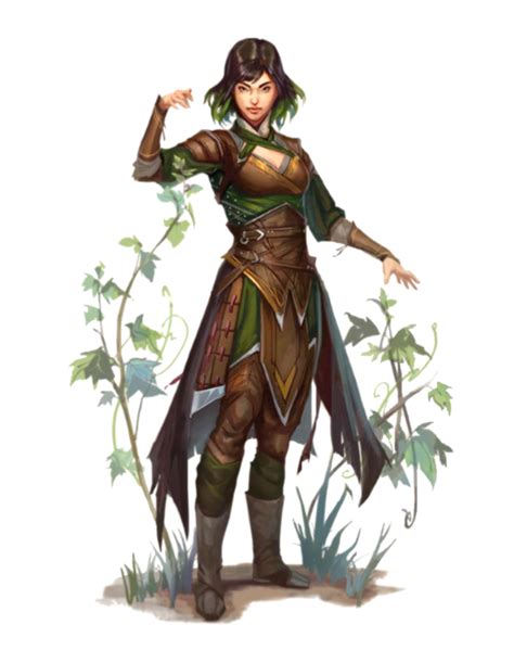 Female Human Progenitor Druid - Pathfinder PFRPG DND D&D 3.5 5E 5th ed d20 fantasy Male ...