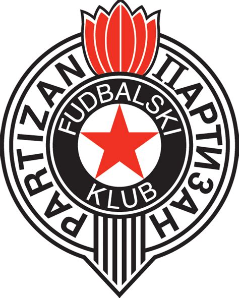 Istorija FK Partizan | Football team logos, Football logo, Donut art