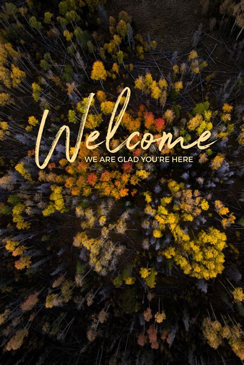 Fall Welcome | Church graphics, Church media graphics, Church graphic ...