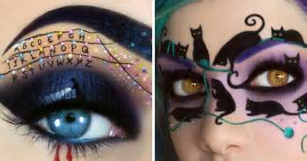 I Create Halloween Make Up Using Eyes As My Canvas | Bored Panda