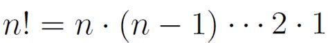 The Factorial (!) in Mathematics and Statistics