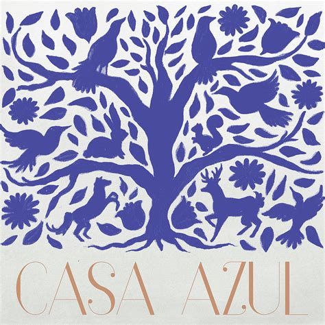 Casa Azul Digital Art by Elizabeth Medley | Pixels