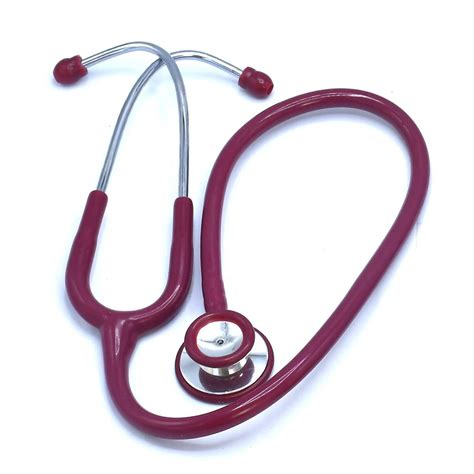 New Stethoscope Maroon Color Surgical Medical Instruments,B-791