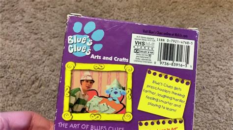 Blue’s Clues: Arts and Crafts 1998 VHS Overview - YouTube