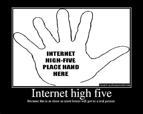 Internet high five - Picture | eBaum's World