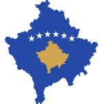 Kosovo Map Flag Favicon Information