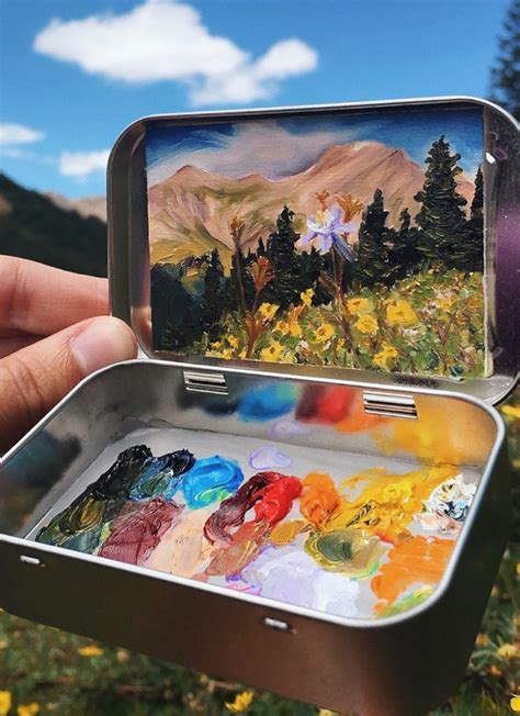 Altoids Tin Art | Travel art kit, Tin art, Altoids tins