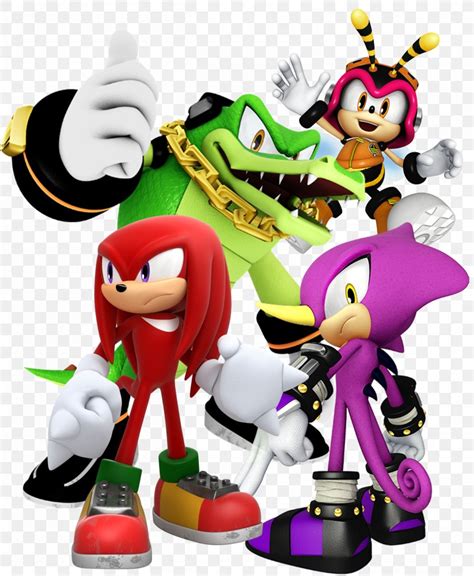 Knuckles' Chaotix Sonic Heroes Espio The Chameleon Vector The Crocodile Sonic & Knuckles, PNG ...