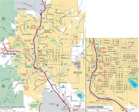 Colorado Springs road map Roadmap, Colorado Springs, Maps, City, Blue Prints, Cities, Map, Cards