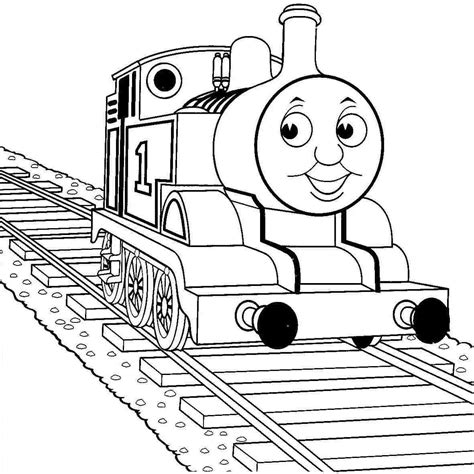 Thomas The Train Coloring Page | Color Periods | Free Coloring Pages ...