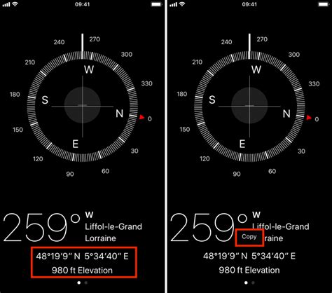 How to find the GPS coordinates of any location on iPhone