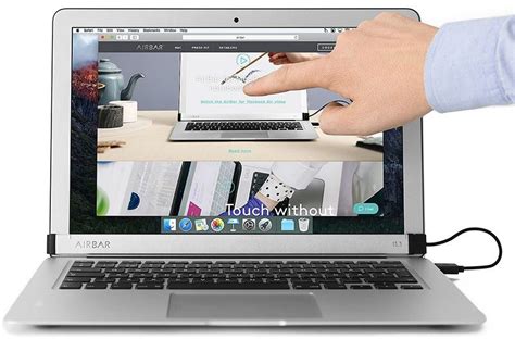 'AirBar' Accessory That Gives 13-Inch MacBook Air a Touchscreen is Now Available - MacRumors