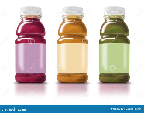 Smoothie Bottles Royalty Free Stock Photo - Image: 25589345