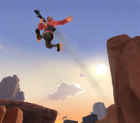 How to rocket jump in tf2 Team Fortress 2